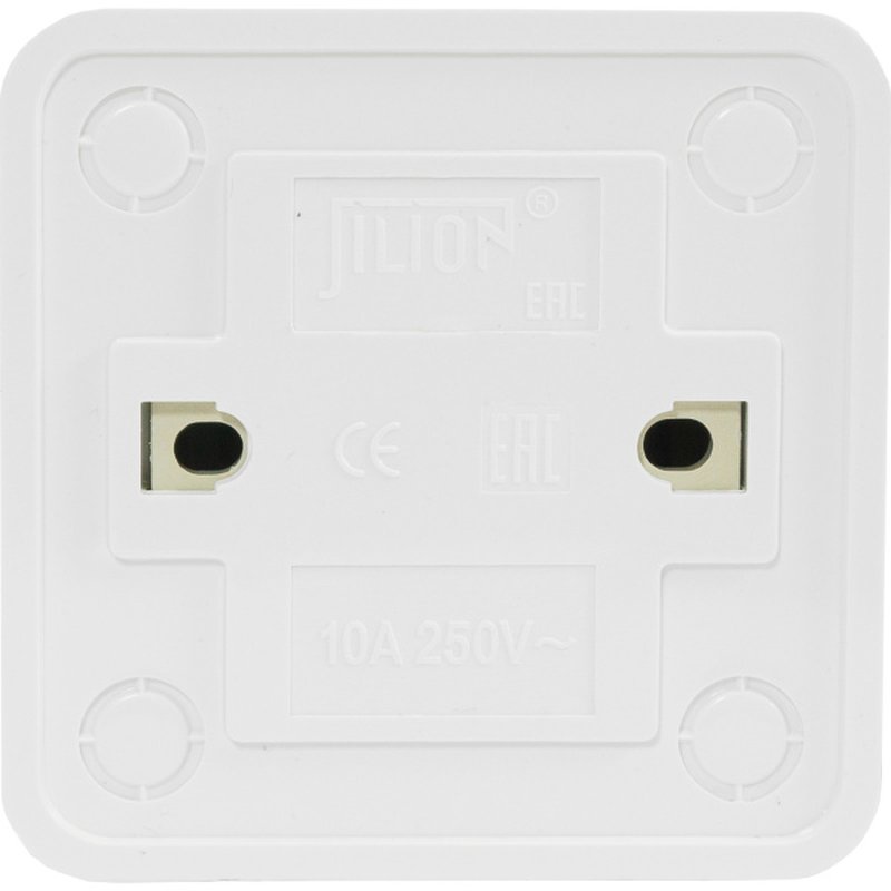 Выключатель одноклавишный О/У. белый Jilion 9533400