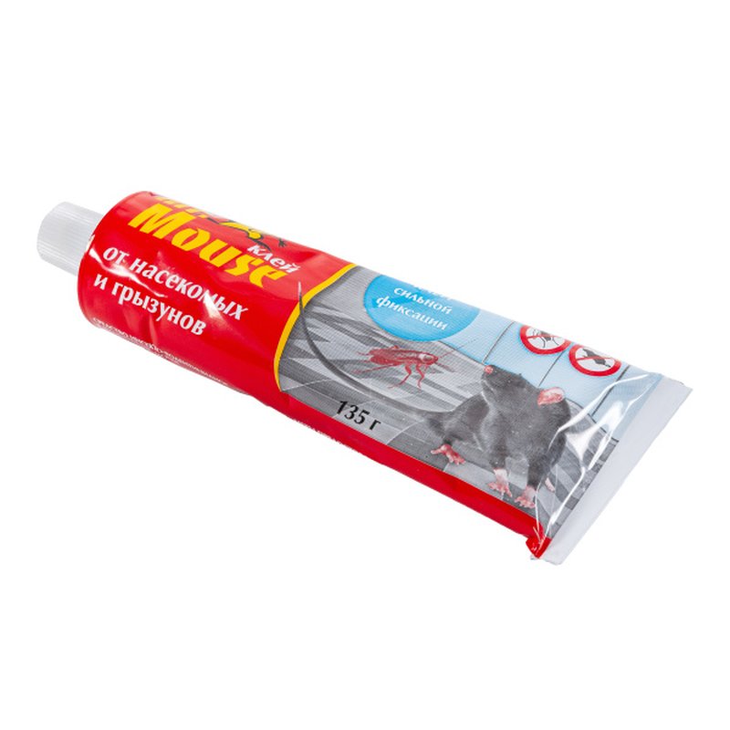 Клей от грызунов, туба 135 гр. Mr. Mouse Россия 9070312