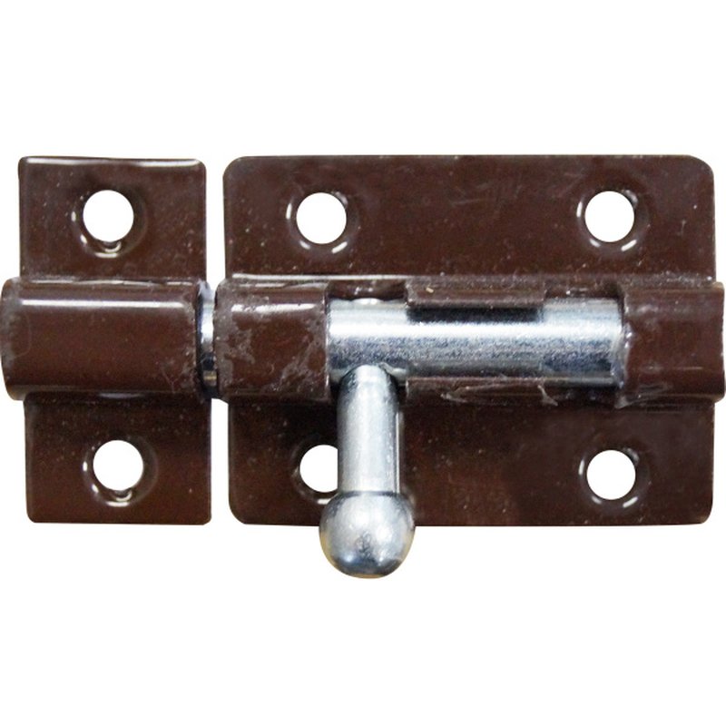 Задвижка накладная 40 мм, Тип D, белый  Россия 8137125