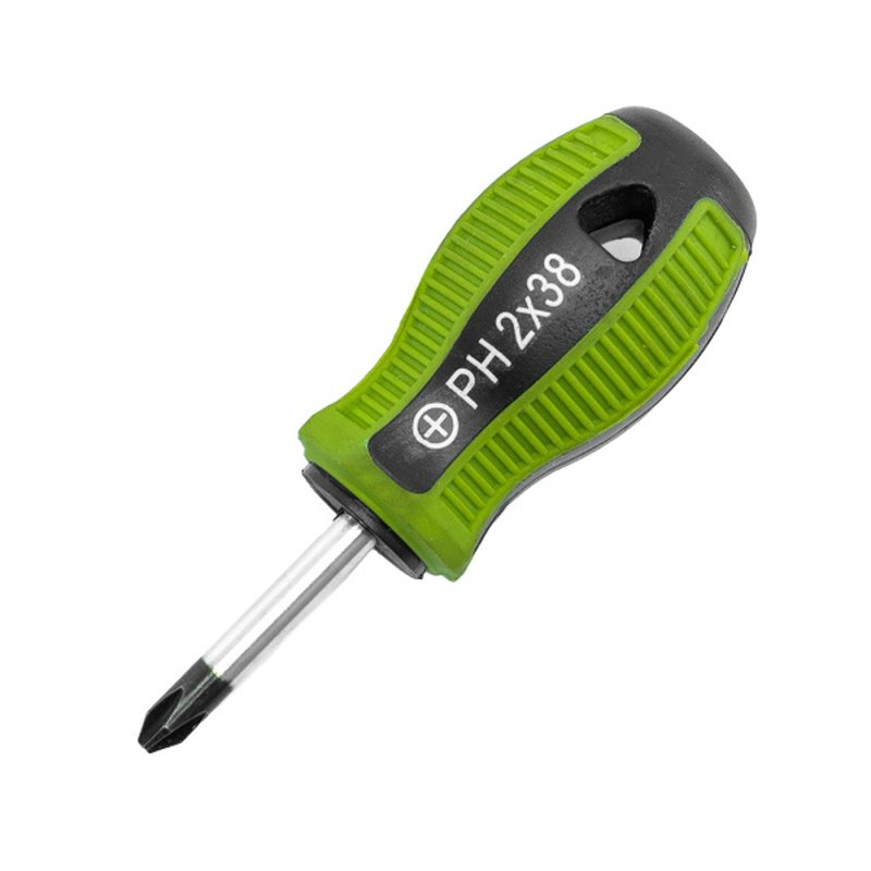 Отвертка крестовая Elite, Cr-V,PH 1×38 мм Pobedit 2565138