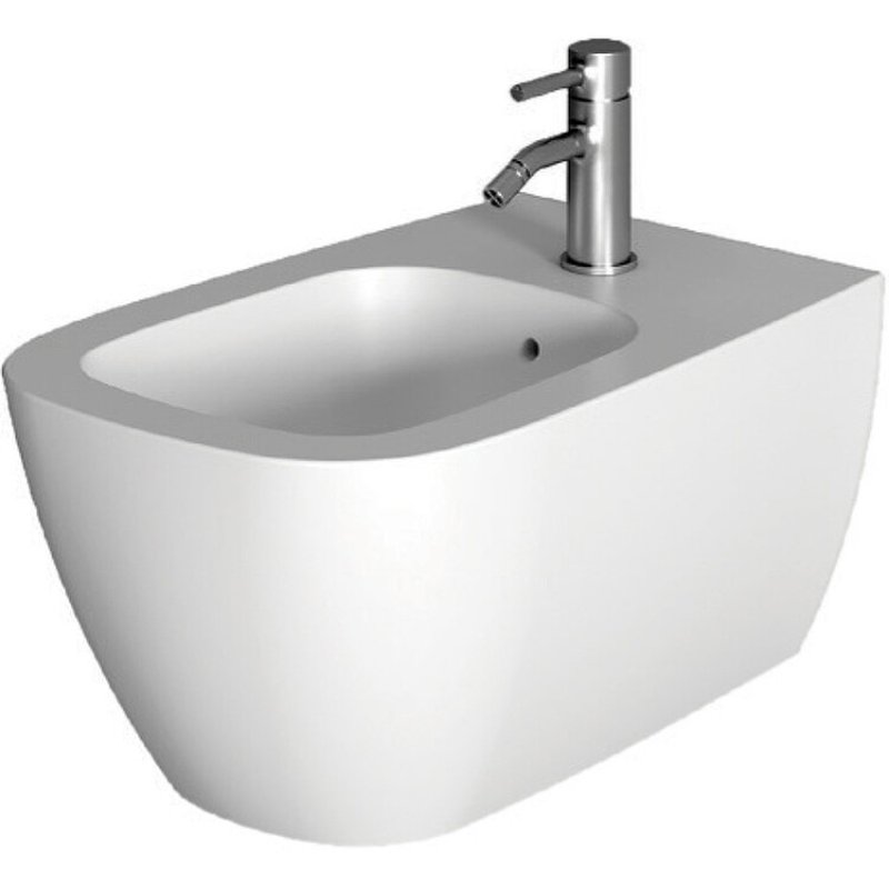 Биде, Alice Wunder подвесной шгв 530*360*285 Aliglaze+ цвет-белый 45010101