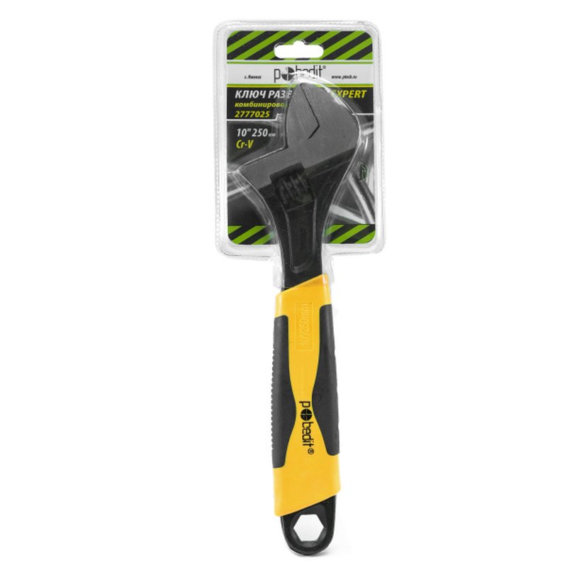 Ключ разводной, комбин. рукоять 10 " - 250 мм Pobedit 2777025