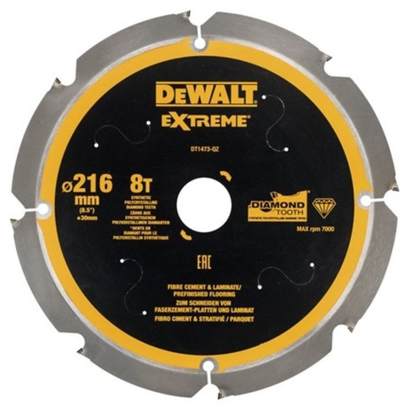 Универсальный пильный диск DEWALT DT1473, 216/30 мм. DT1473-QZ