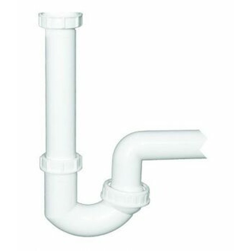 Сифон, HL для мойки DN40 цвет-белый HL100G40