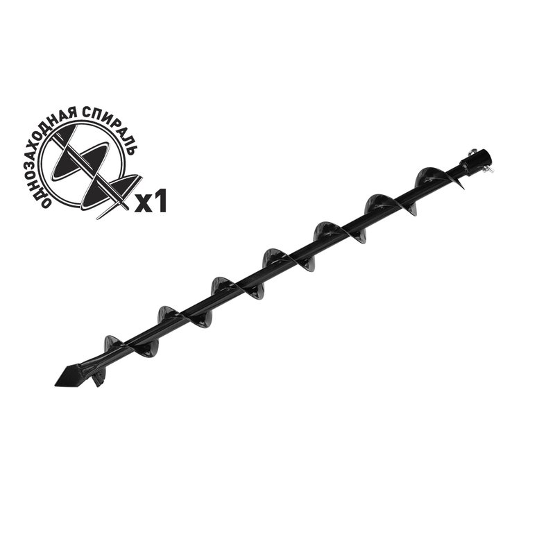 Шнек для грунта 20 мм, 70 мм CARVER 01.003.00061