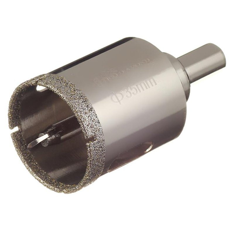 Коронка алмазная по керамике и кафелю с центрирующим сверлом 35мм  Trio-Diamond 400035