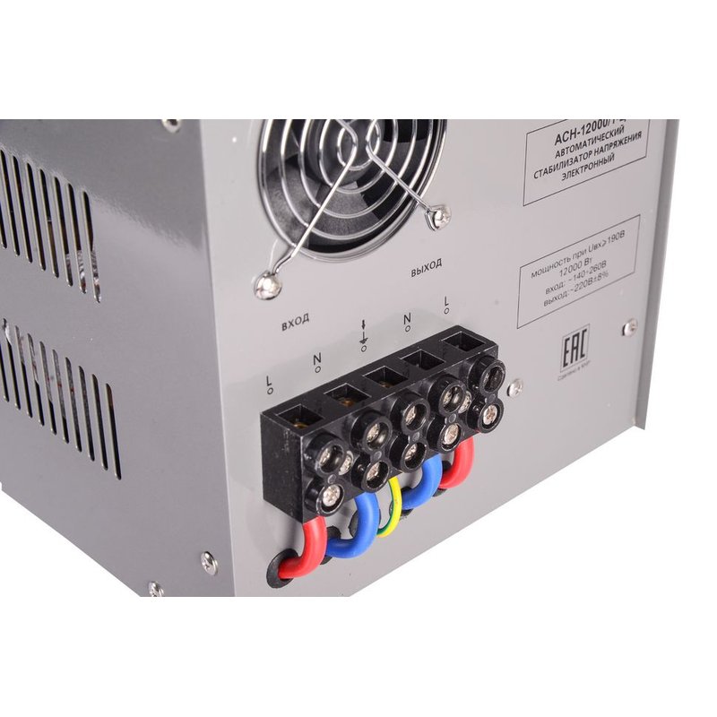 Стабилизатор напряжения РЕСАНТА АСН-12000/1-Ц 63/6/10