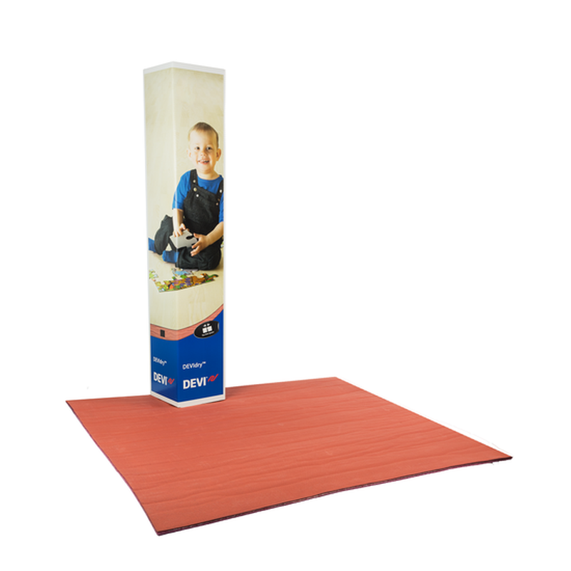 DEVIdry™ FM1. Размер: 1 х 1 м. Площадь мата 1 м2.