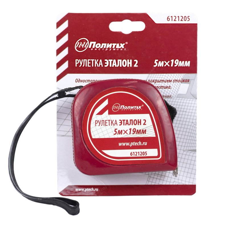Рулетка Эталон 2, 5м*19мм, Политех Политех Инструмент Инструмент 6121205
