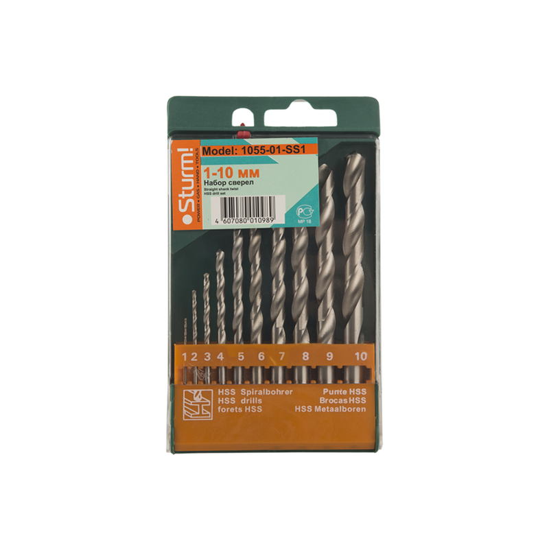 Набор сверл Sturm! 1055-01-SS1