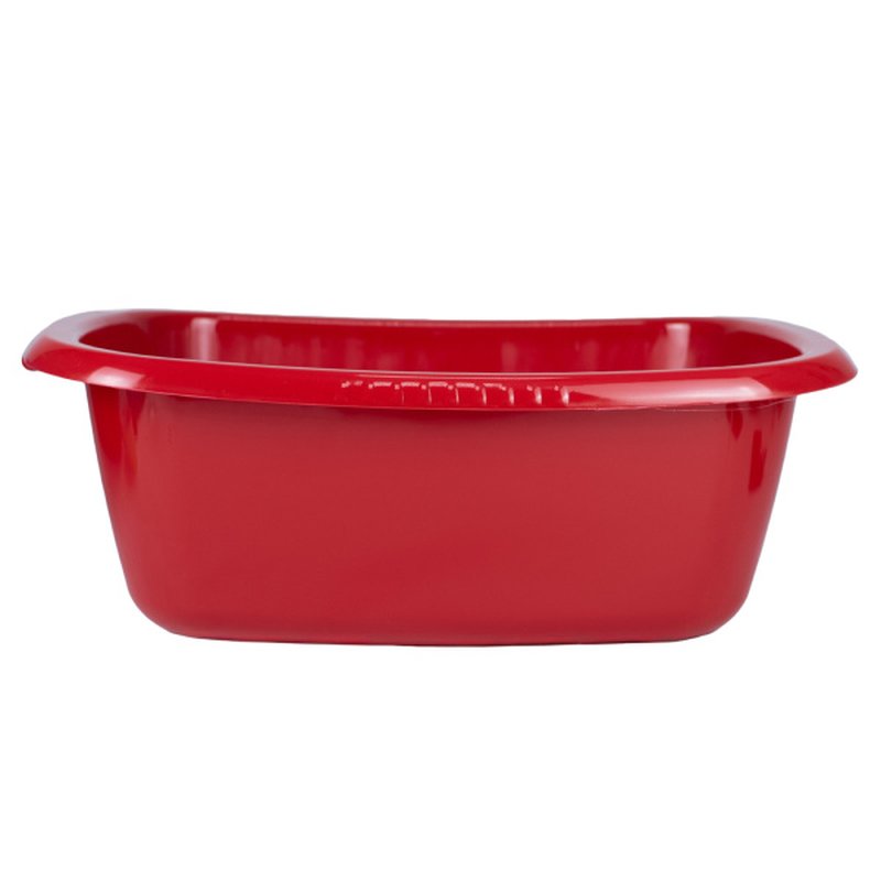Таз овальный 24 л. красный Guppy 9101031
