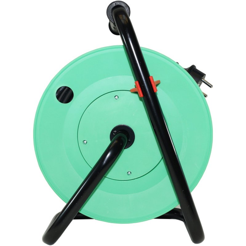 Удлинитель на катушке UK-4g-50m-Z-IP44 с 4 евророзетками IP44 (с/з) 50м POWERED TOOLS Jilion 9535063