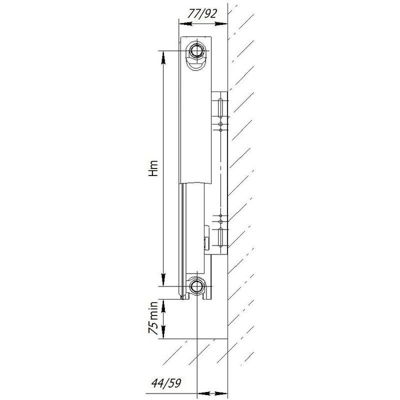 Радиатор стальной панельный AXIS 11 500 x 1000 Classic