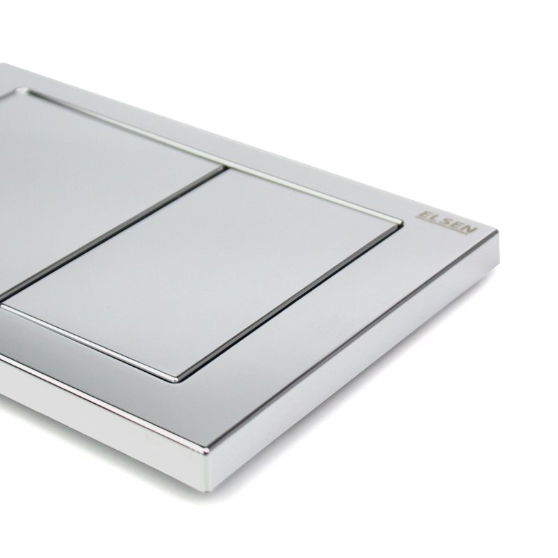 Клавиша смыва, цвет хром Elsen E05.chrome