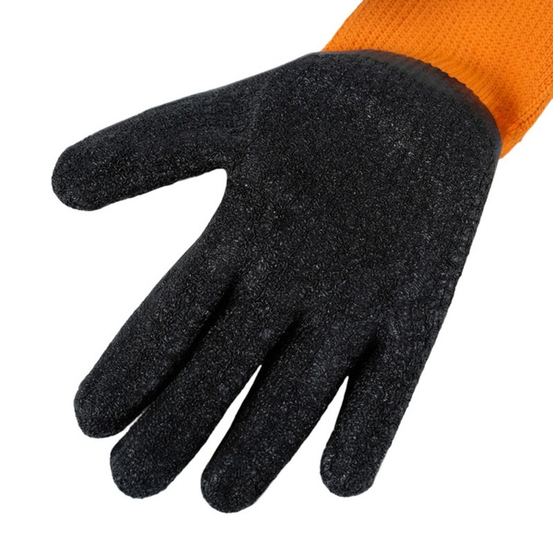 Перчатки трикотажные, акрил, рельефный латексный облив, с начесом, XL Политех Инструмент Инструмент 7002321