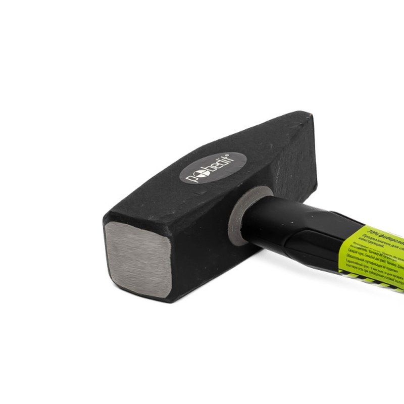 Молоток слесарный 1500 г, 2к рукоятка, 70% фиберглас, Pobedit Pobedit 2540315