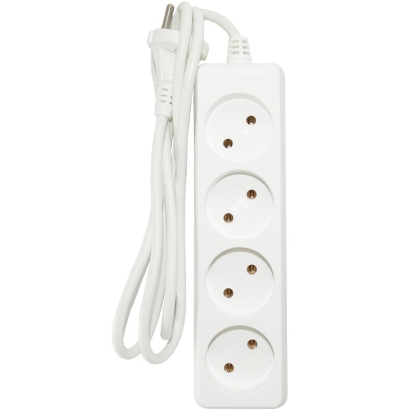 Удлинитель U-4g-5m-c с 4 евророзетками (б/з) 5м, SIMPLE POWER Jilion 9534042