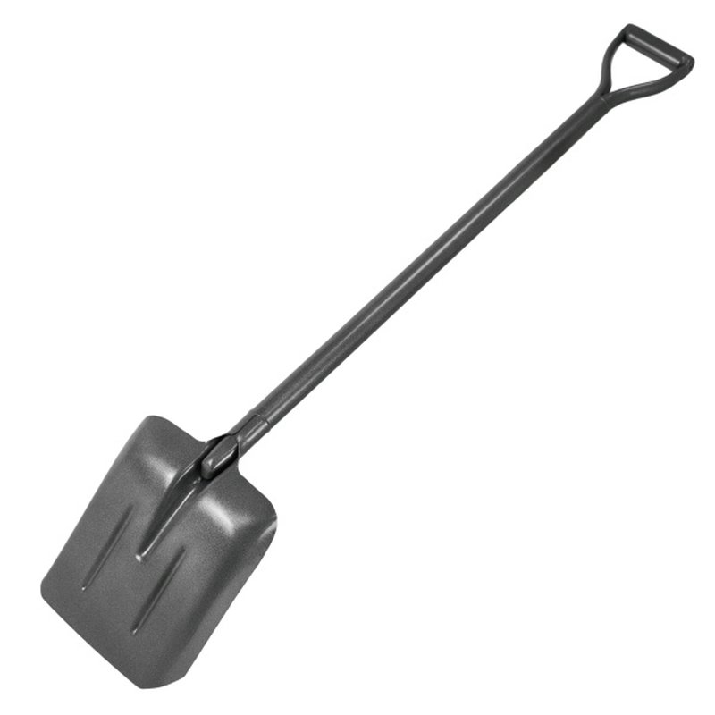 Лопата совковая с металлическим черенком ЗЕМЛЕКОП 2, Pobedit Pobedit 8025203