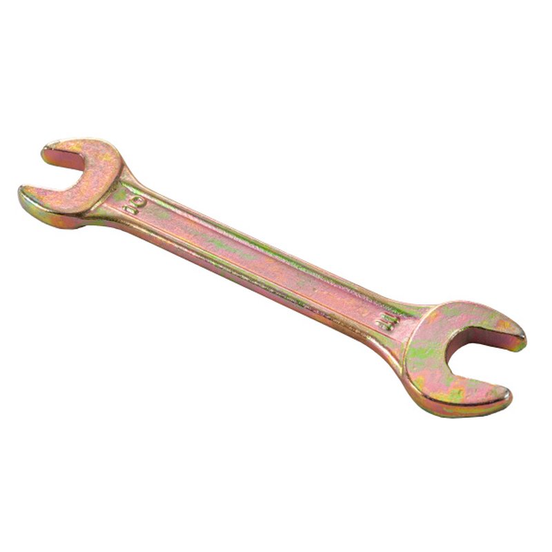 Ключ рожковый,CS,оцинкованный,10х11 мм Политех Инструмент Инструмент 2721106