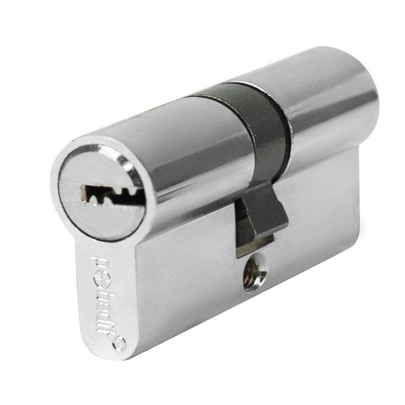 Цилиндр. механизм, ключ-ключ,цвет:серебро,60 мм Pobedit Pobedit 8127061