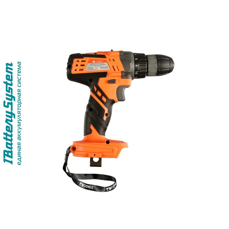 Аккумуляторный шуруповерт СОЮЗ ДШС-181, 1BatterySystem