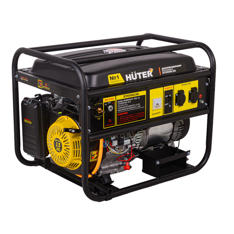 Газовый генератор HUTER DY6500LXG 64/1/32