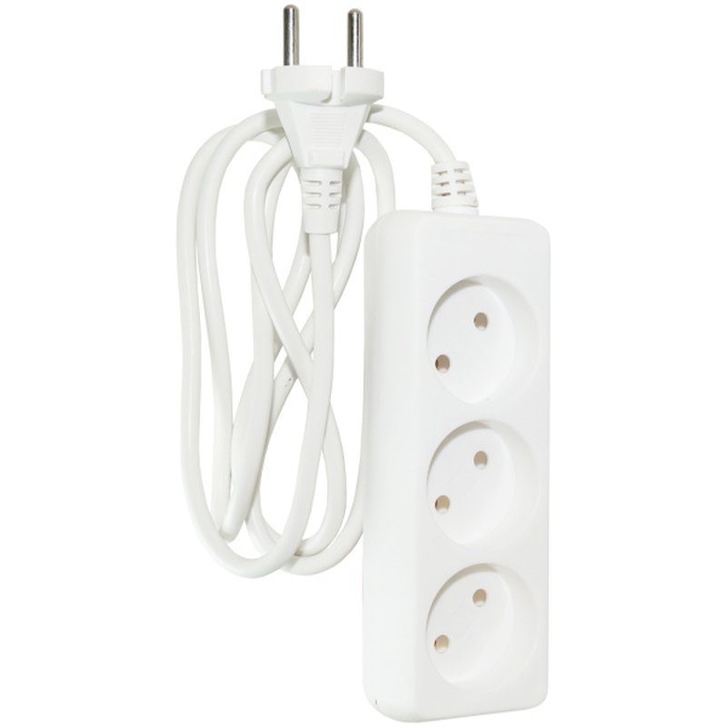 Удлинитель U-3g-7m с 3 евророзетками (б/з) 7м Jilion 9534129