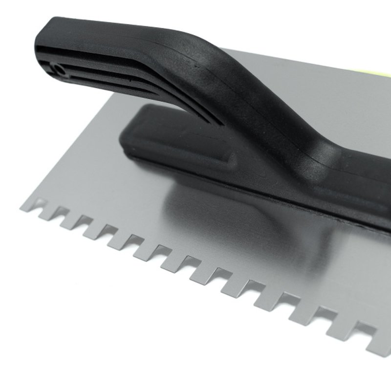 Гладилка нерж. пластм.ручка 13х28 (з.10х10) ЛЮКС Политех Инструмент Инструмент 1060289