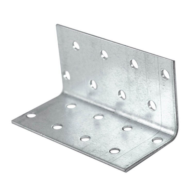 Крепежный уголок равност. 2,0 мм. KUR 40*40*80 мм Россия 3210304