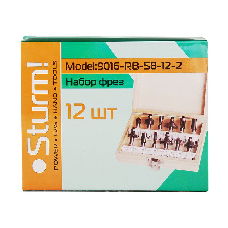 Набор фрез Sturm! 9016-RB-S8-12-2