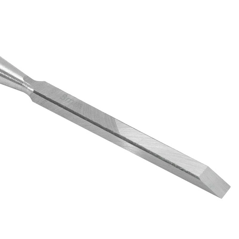 Стамеска-долото плоская, деревянная рукоятка 8 мм Политех Инструмент Инструмент 2523108