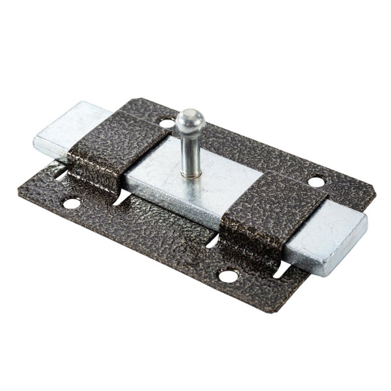 Задвижка накладная усиленная 75х115 мм, бронза Россия 8137258