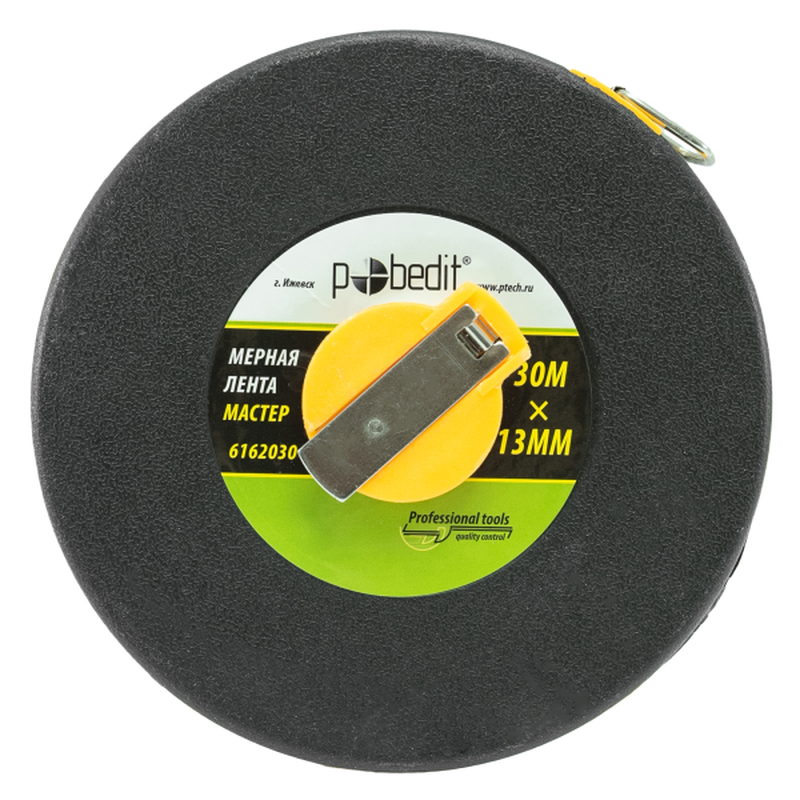 Мерная лента Мастер, 30 м*13 мм, Pobedit Pobedit 6162030