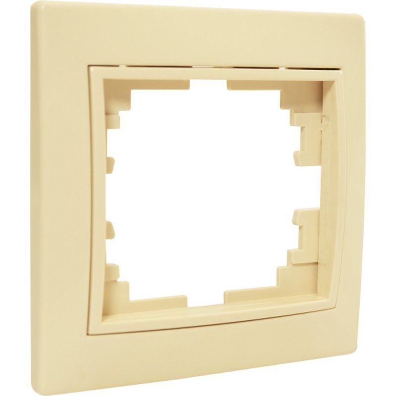 Выключатель одноклавишный с подсветкой С/У. бежевый Jilion 9533125