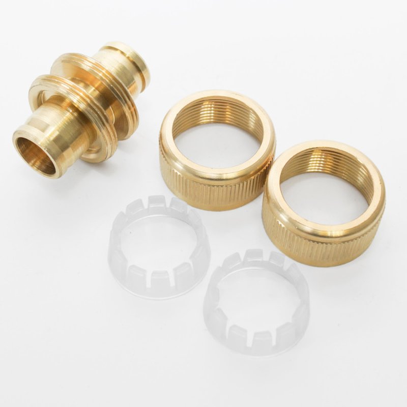 Муфта латунная ремонтная для шланга 3/4 Polyagro 7577720