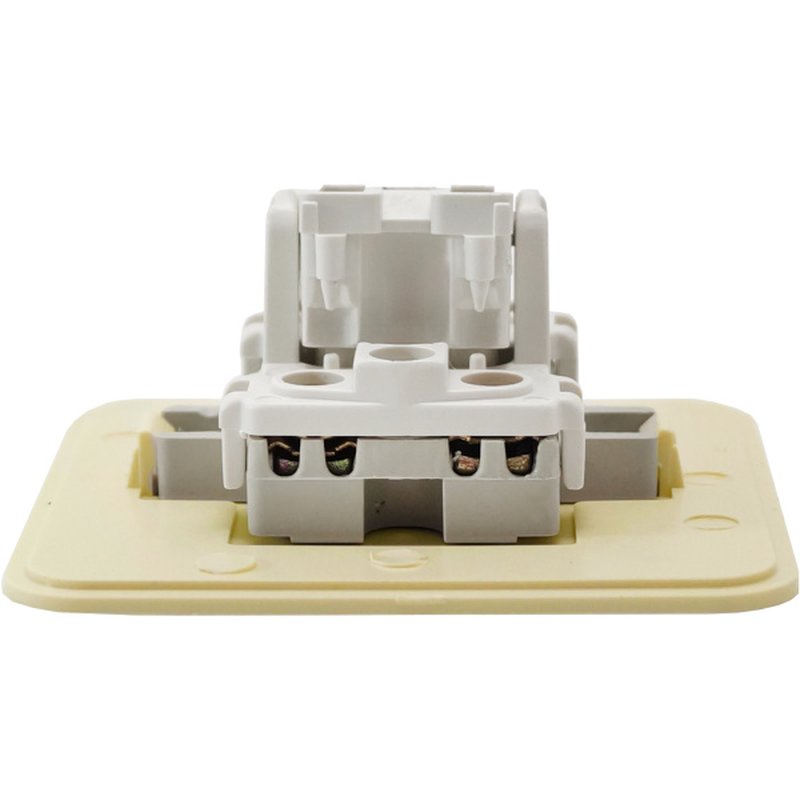 Выключатель одноклавишный О/У. бежевый Jilion 9533401