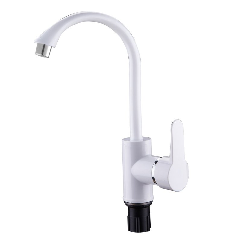 Смеситель для кухни РМС PL5-017F-1 Высокопрочный пластик Белый