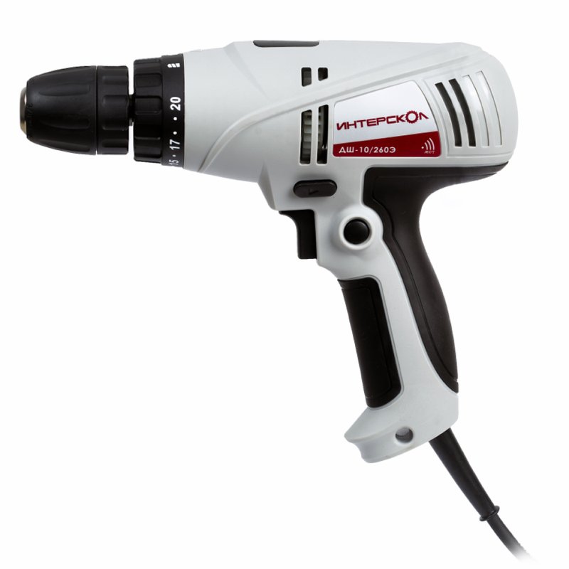 Дрель-шуруповерт Интерскол ДШ-10/260Э
