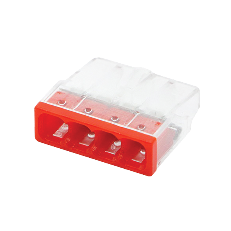 Строительно-монтажная клемма СМК 772-204 (25штук/упаковка) IN HOME 4690612027272