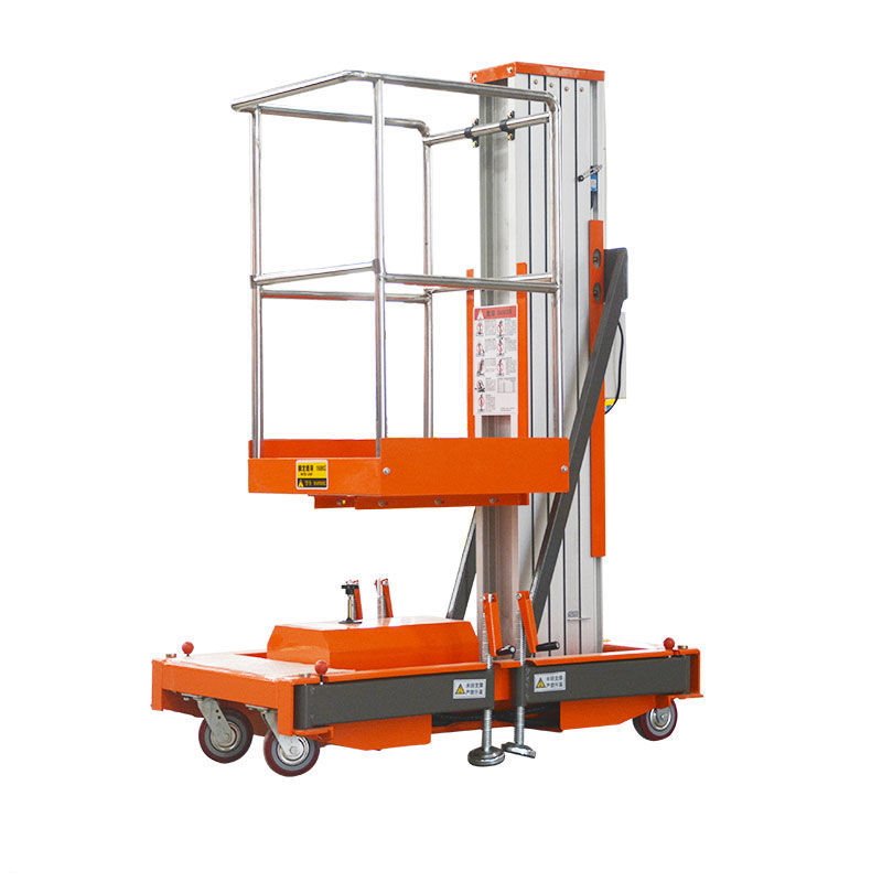 Подъемник мачтовый телескопический 125 кг 8 м TOR GTWY8-100 DC 1-мачтовый (автономный) (G) 1015935