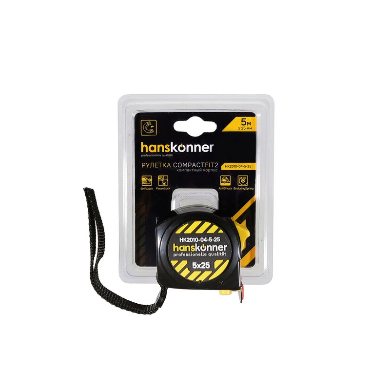 Рулетка Hanskonner HK2010-04-5-25