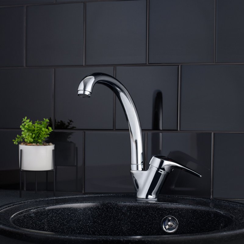 Смеситель для кухни РМС SL50-011F однорычажный Хром