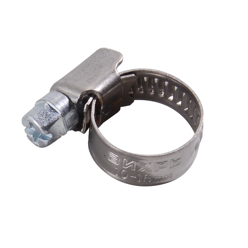 Хомуты металлические червячные Вихрь 10-16, 9мм, 50 шт. 73/9/1/20