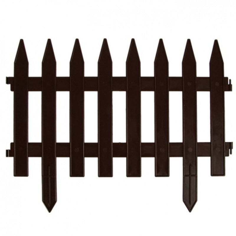 Заборчик "Садовый"  3,10 м. шоколад Россия 8065103