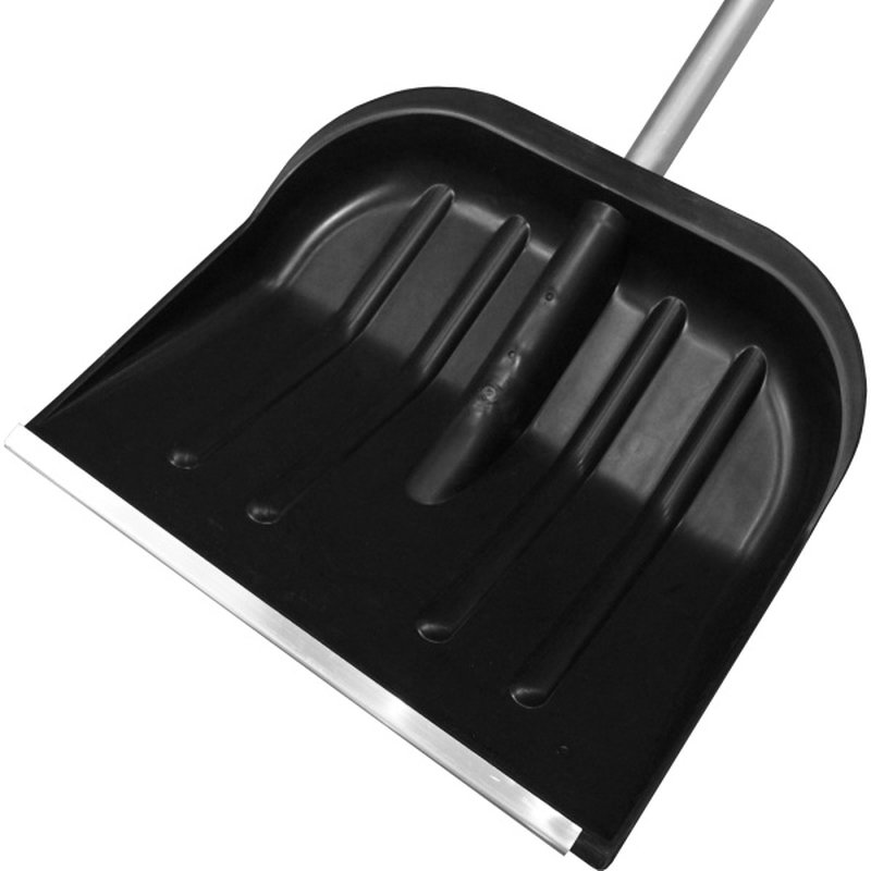 Лопата пластик с ал нак. 400х460 ал чер "ПРАКТИК" Политех Инструмент Инструмент 8025414