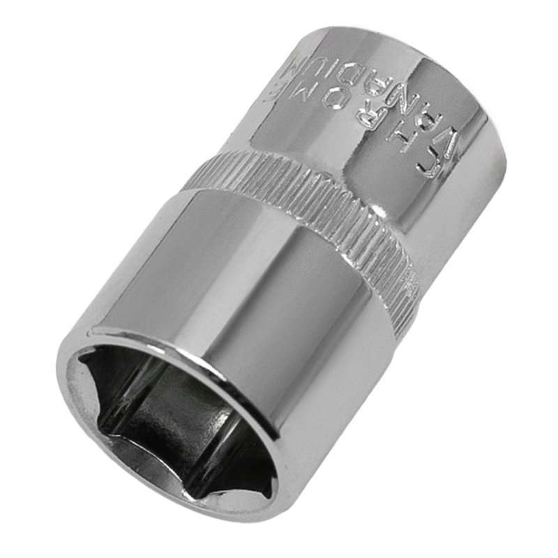 Головка торц. 1/2, 17мм ,6-гр.-FLANK. с насеч. CrV Pobedit 2843517