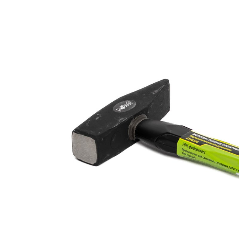 Молоток слесарный 600 г, 2к рукоятка, 70% фиберглас, Pobedit Pobedit 2540306