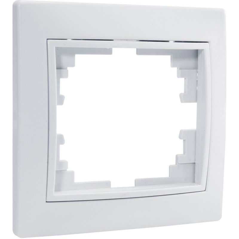 Розетка 1 гнездо (б/з) С/У. белый Jilion 9533156