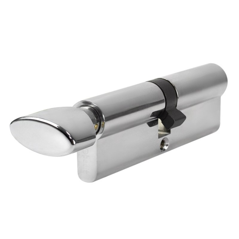 Цилиндр. механизм, ключ-защелка,цвет:серебро,100 мм Pobedit Pobedit 8126101