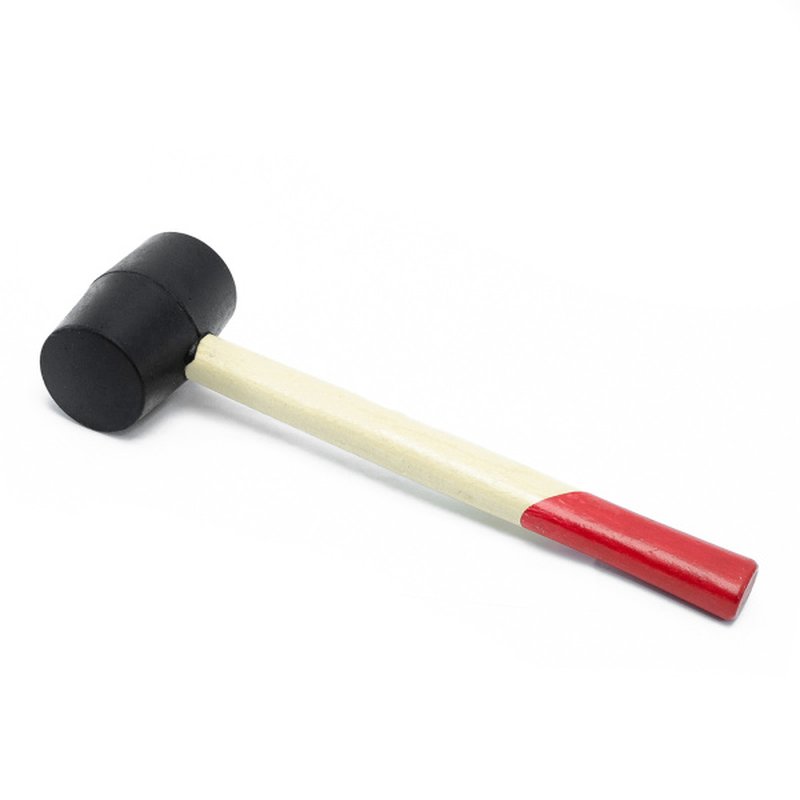 Киянка резиновая  300 г деревянная ручка, Политех Политех Инструмент Инструмент 2542300